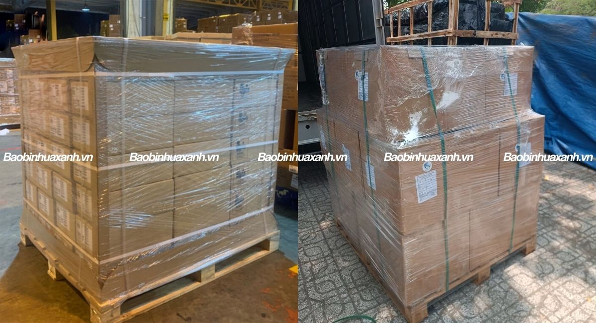 Cuộn PE quấn pallet