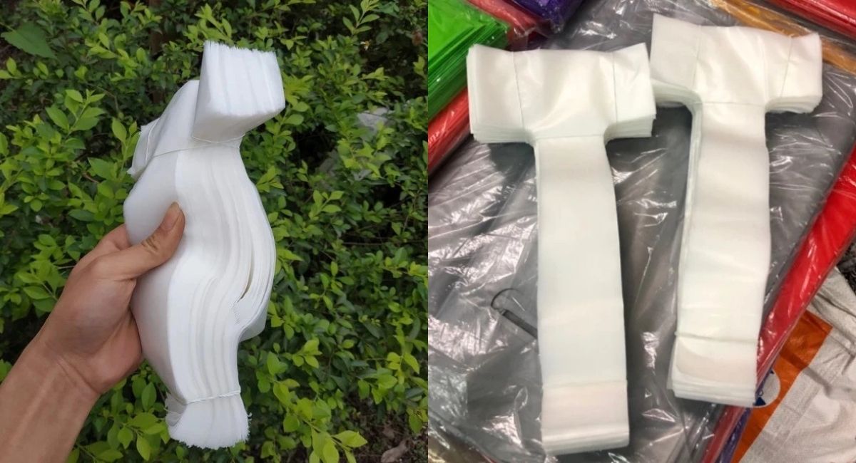 Túi chữ T đựng ly