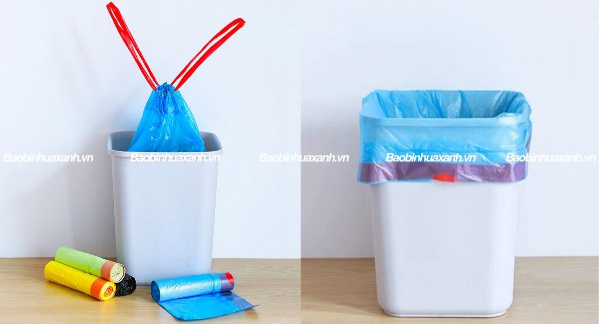 Túi đựng rác có dây rút