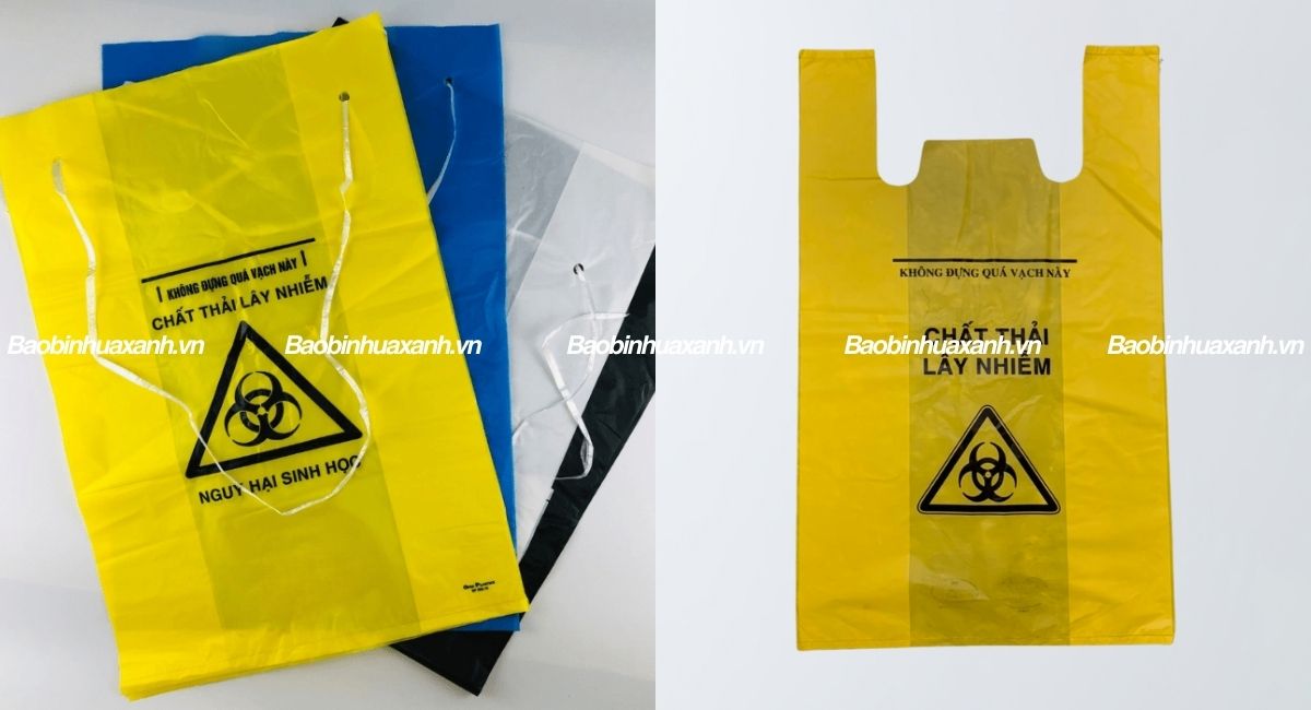 In túi đựng rác thải y tế