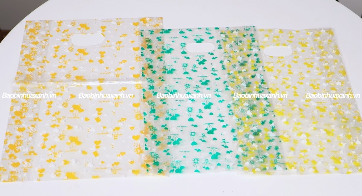 Túi hột xoài trong suốt 