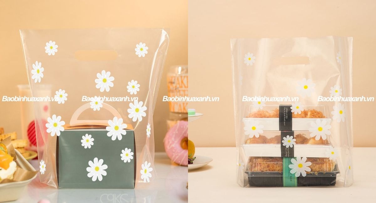 Túi hột xoài PP in hình sẵn