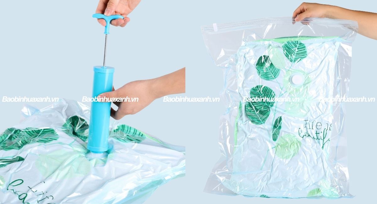 Túi hút chân không đựng quần áo