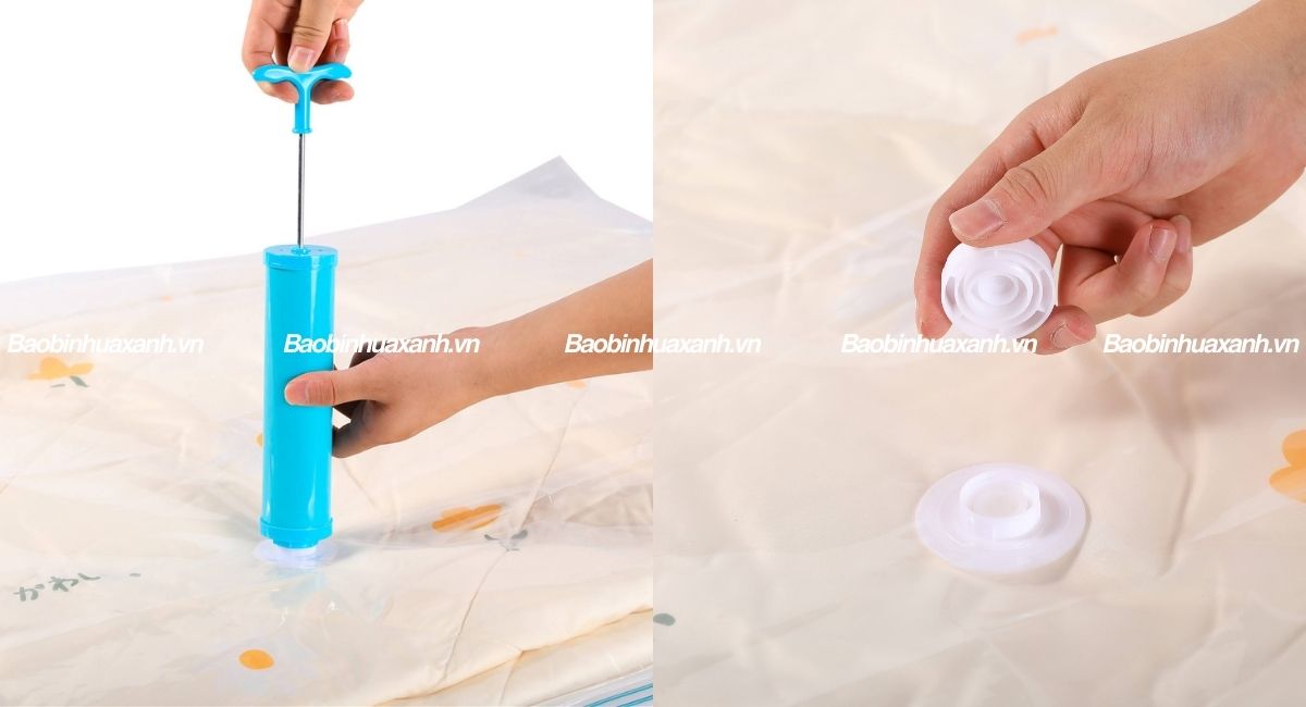 Túi hút chân không đựng quần áo