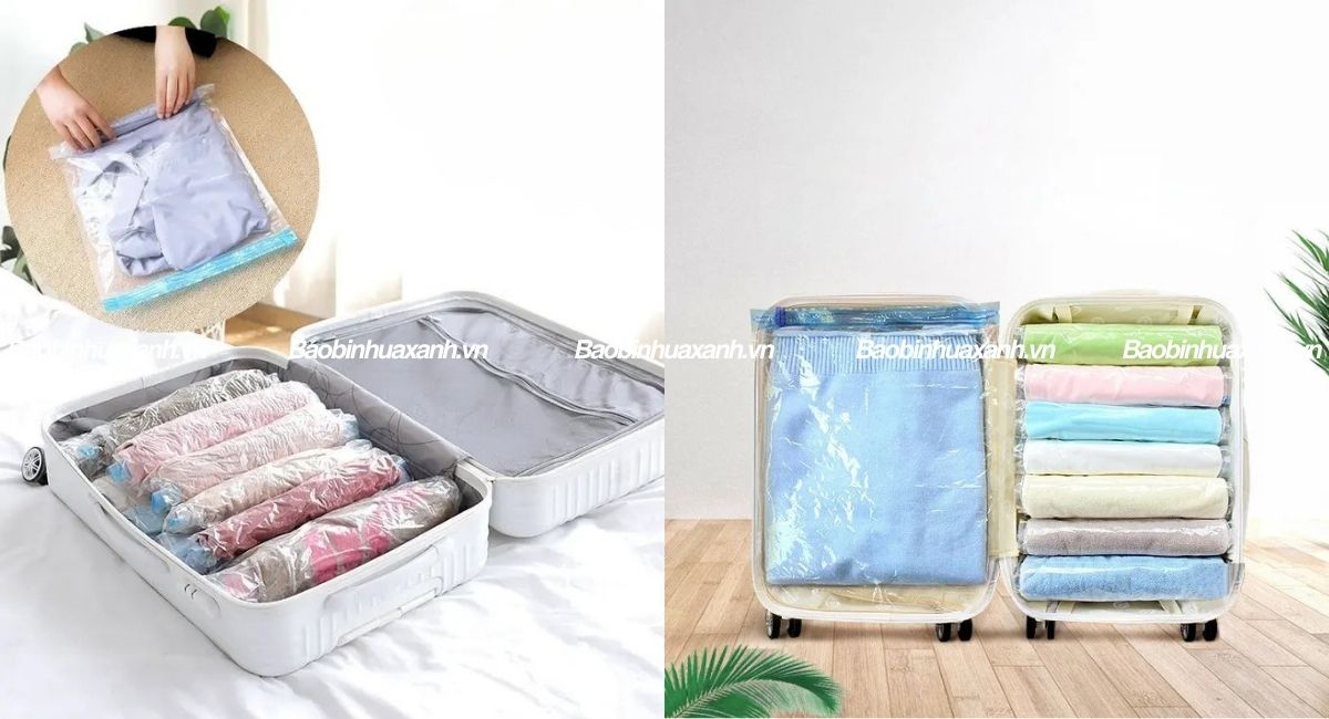 Túi hút chân không đựng quần áo