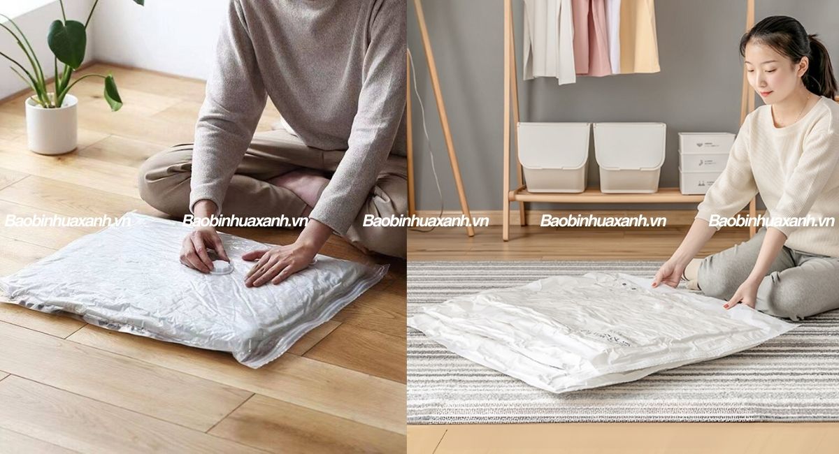 Túi hút chân không đựng quần áo