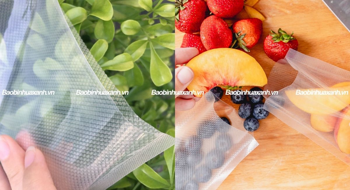 Túi PA hút chân không 1 mặt nhám