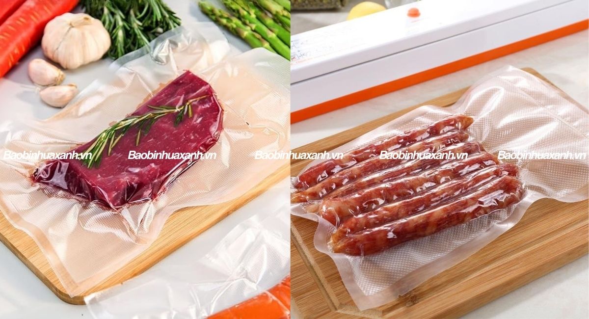 Túi hút chân không 2 mặt nhám