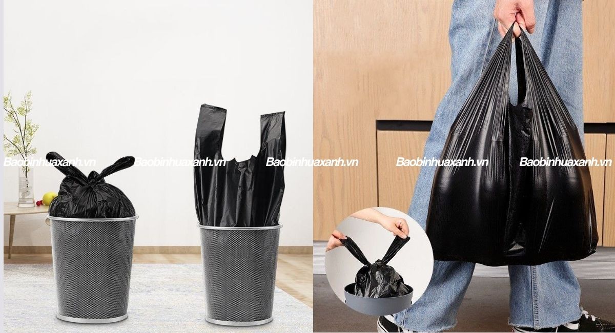Túi rác 2 quai tự hủy