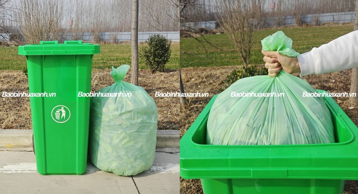 Túi rác công nghiệp tự hủy