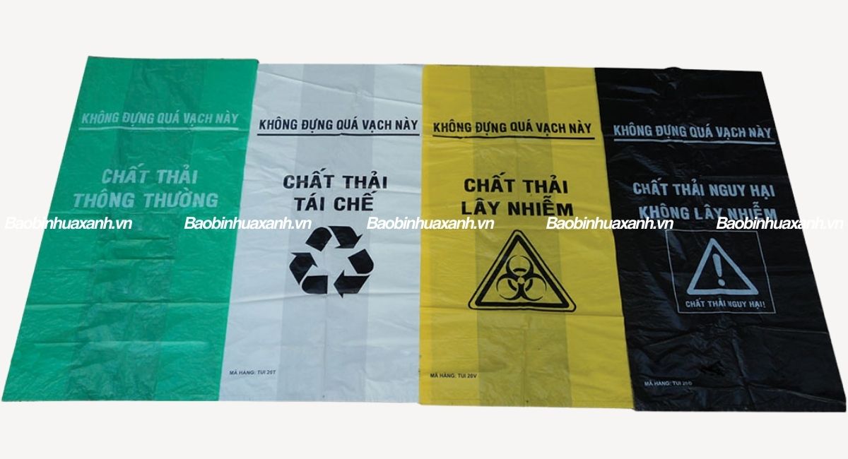 Túi rác y tế tự hủy