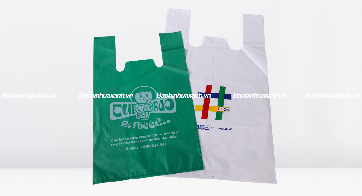 Túi xốp 2 quai giá rẻ