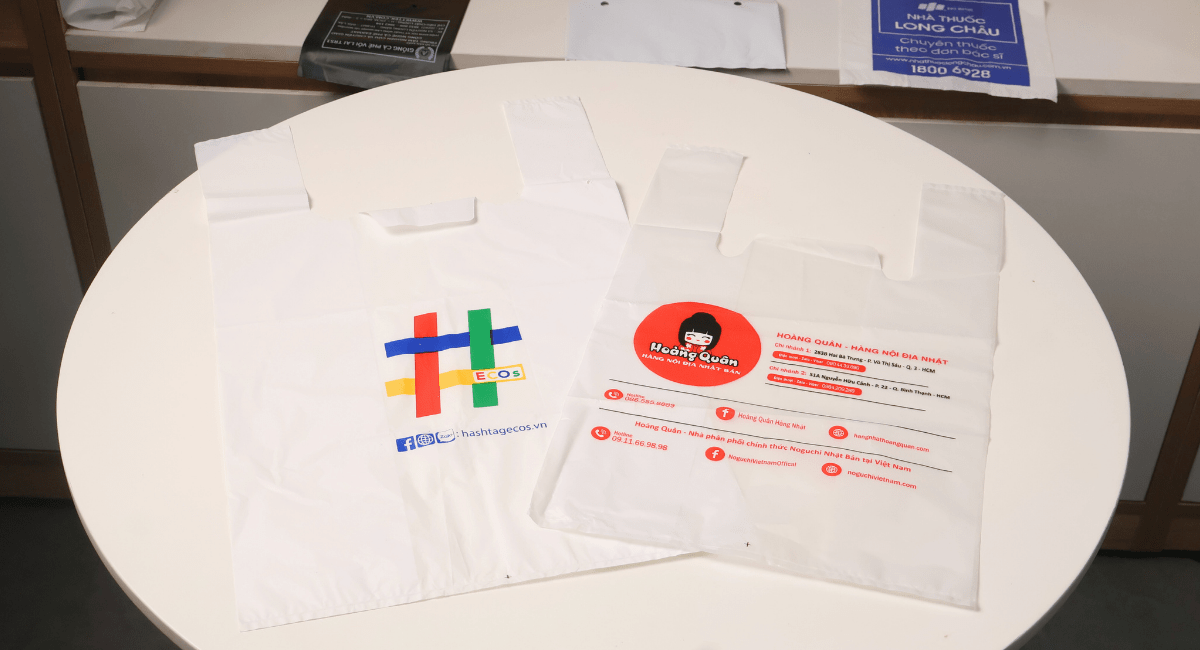 Túi xốp 2 quai siêu thị