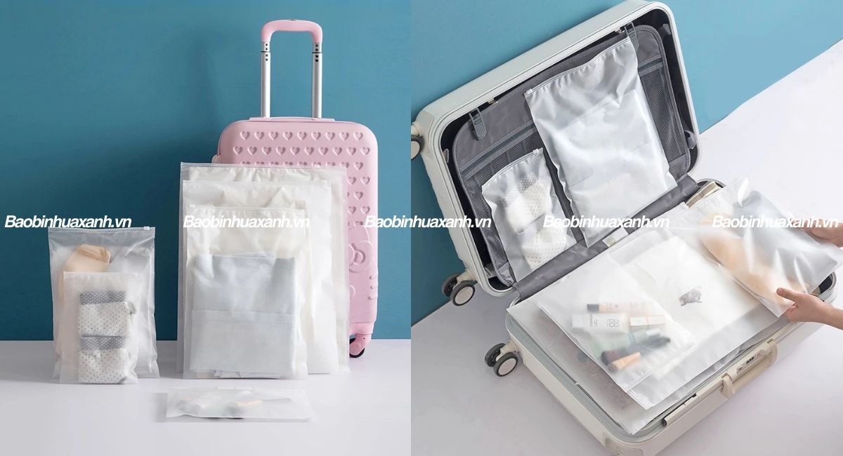 Túi zip đựng quần áo
