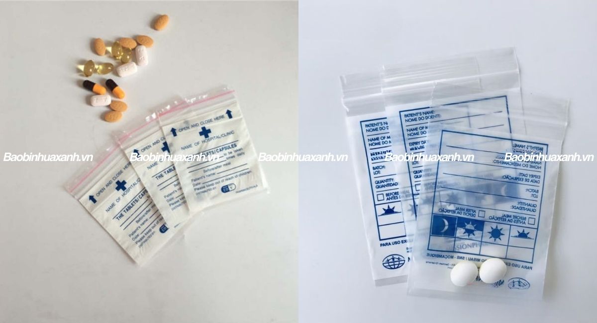 Túi zip đựng thuốc
