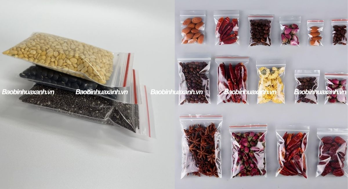 Túi zip nhỏ đựng gia vị, thực phẩm