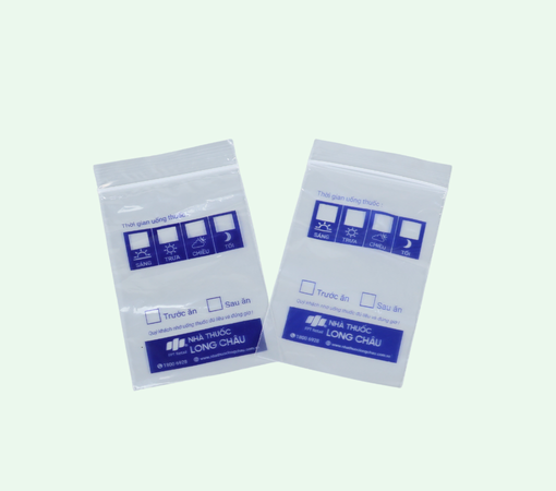 Túi zipper đựng thuốc