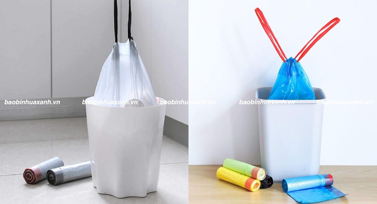 Túi đựng rác dây rút