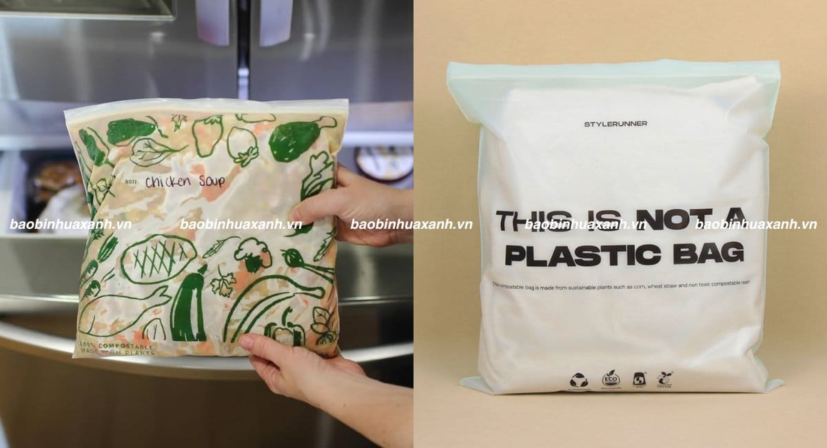 Túi zip tự hủy sinh học