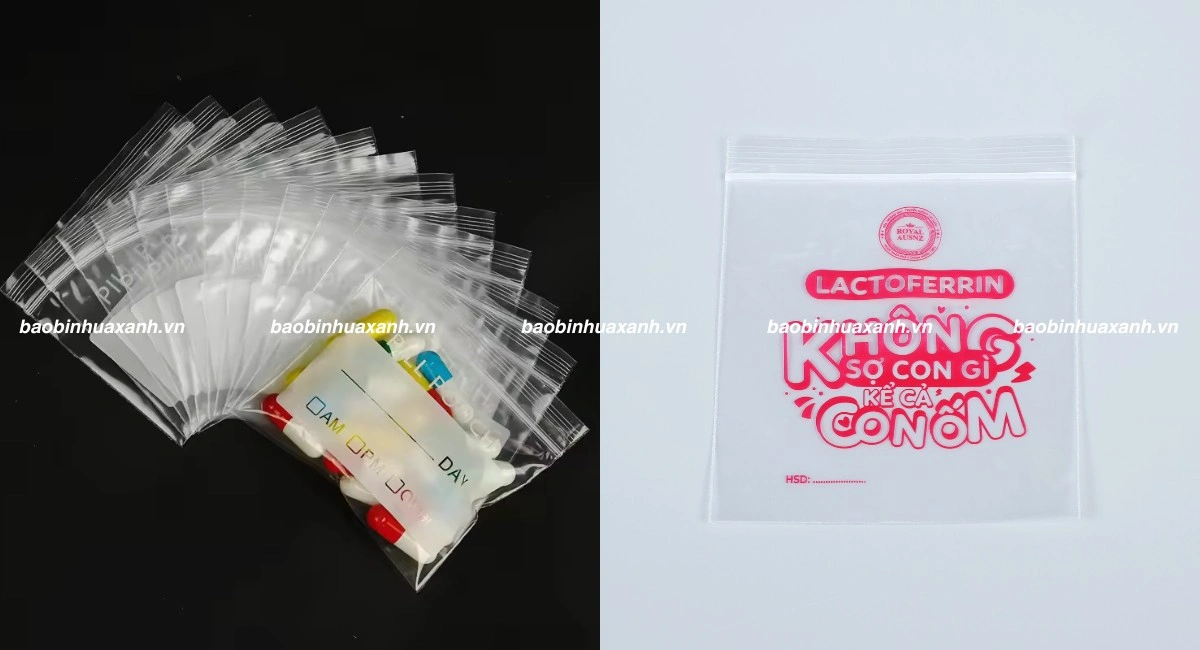 Cách chọn túi zipper đựng thuốc phù hợp với nhu cầu