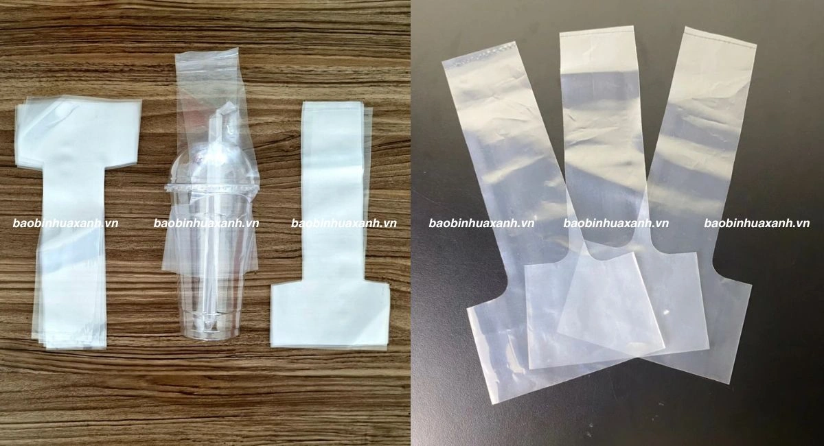 Túi chữ T đựng ly