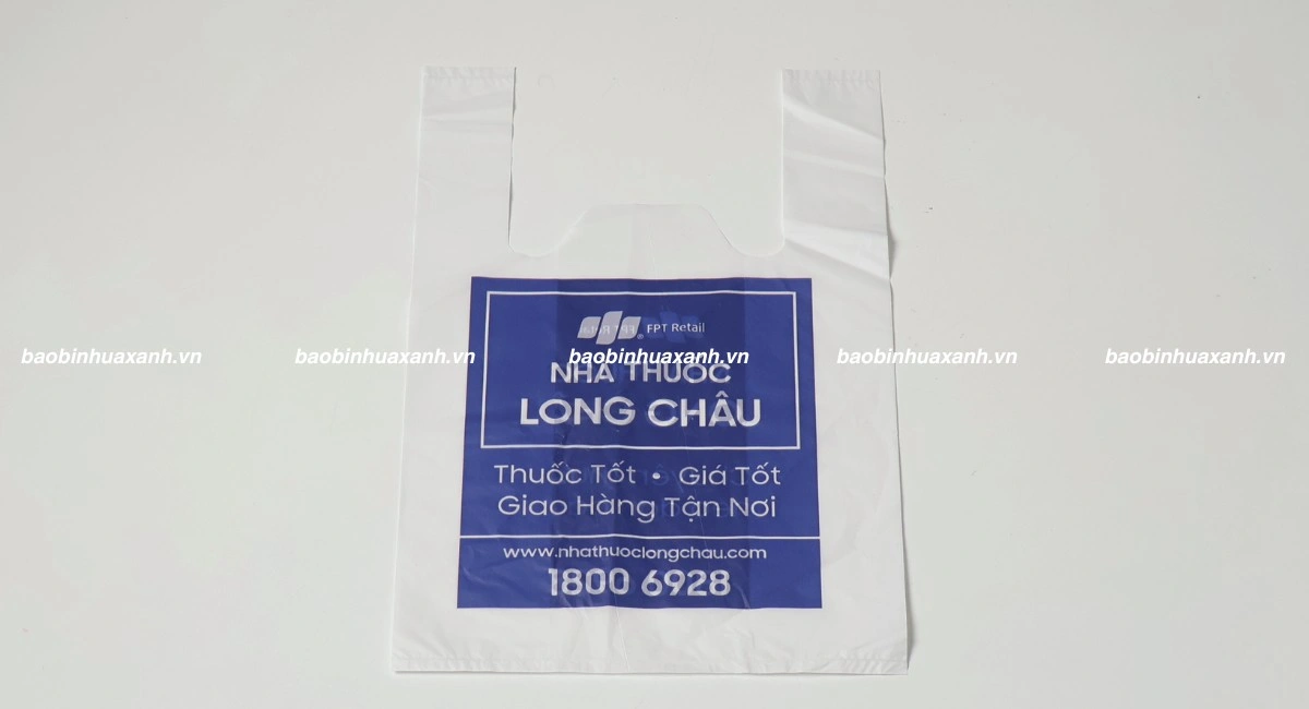 Túi nilon có quai dài đựng thuốc