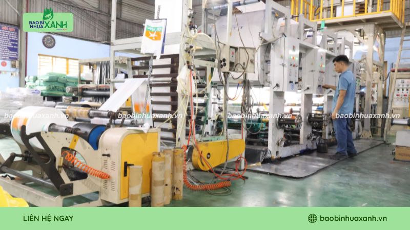 Bao Bì Nhựa Xanh đơn vị sản xuất và in ấn bao bì bằng công nghệ in ống đồng