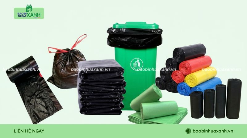 Các dòng túi đựng rác tái chế phổ biến