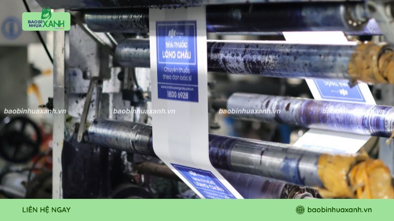 In túi nilon bằng công nghệ in trục đồng