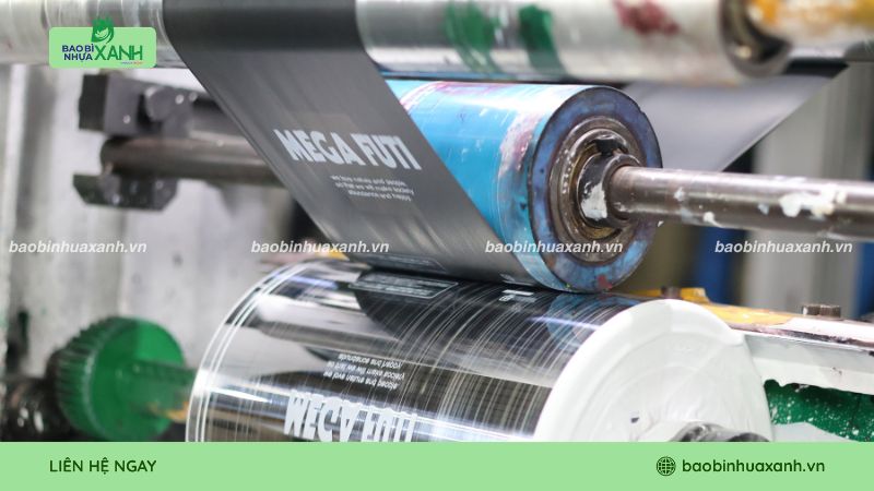 In túi tái chế bằng công nghệ in trục đồng