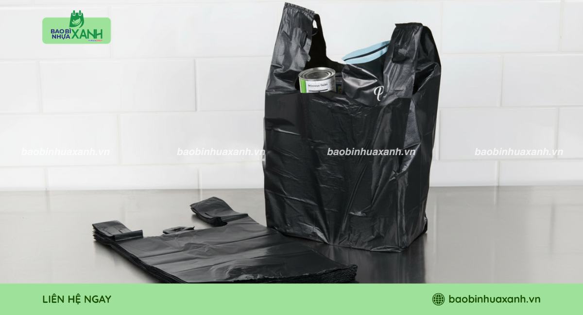 Mẫu túi đựng rác có quai chất lượng