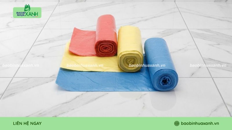 Túi đựng rác tái chế 3 màu