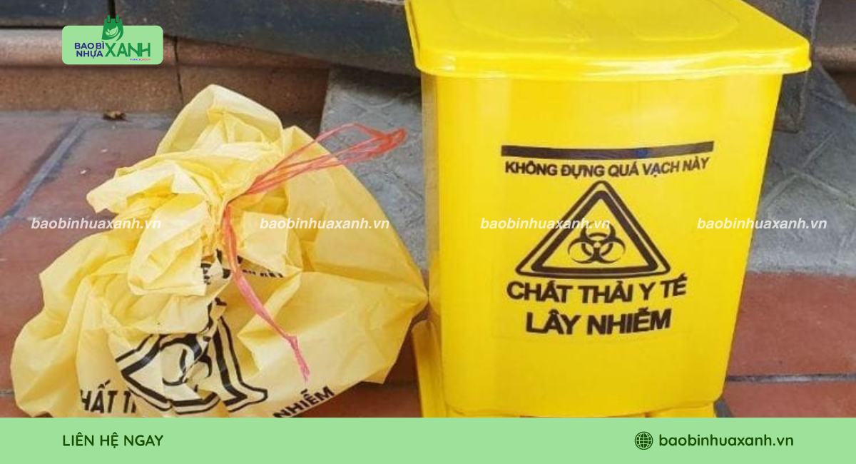 Mẫu túi đựng rác y tế lây nhiễm