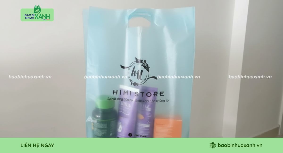 Mẫu túi hột xoài HD đựng mỹ phẩm