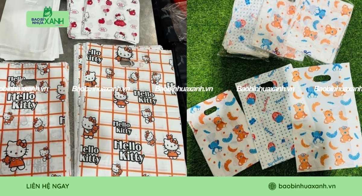 Mẫu túi hột xoài HD in họa tiết