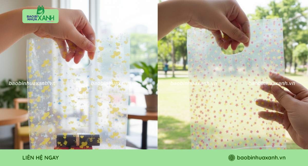 Mẫu túi hột xoài đựng son