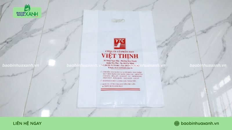Túi hột xoài tái chế có in logo