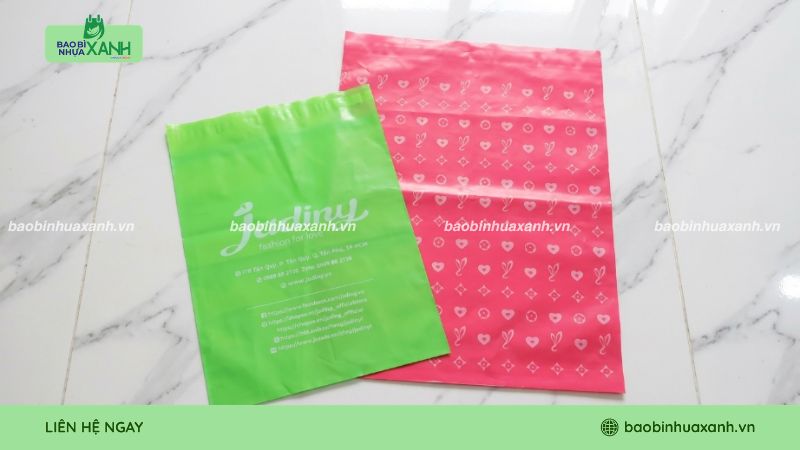 Mẫu túi niêm phong tái chế thích hợp đựng quần áo