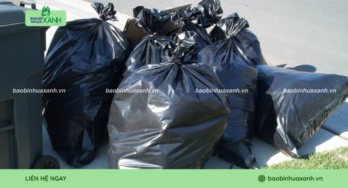 Mẫu túi rác công nghiệp bền dai