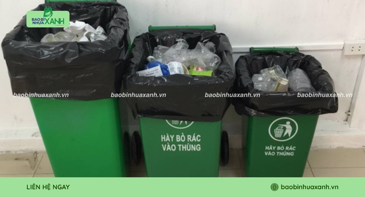 Mẫu túi rác công nghiệp đa dạng kích thước