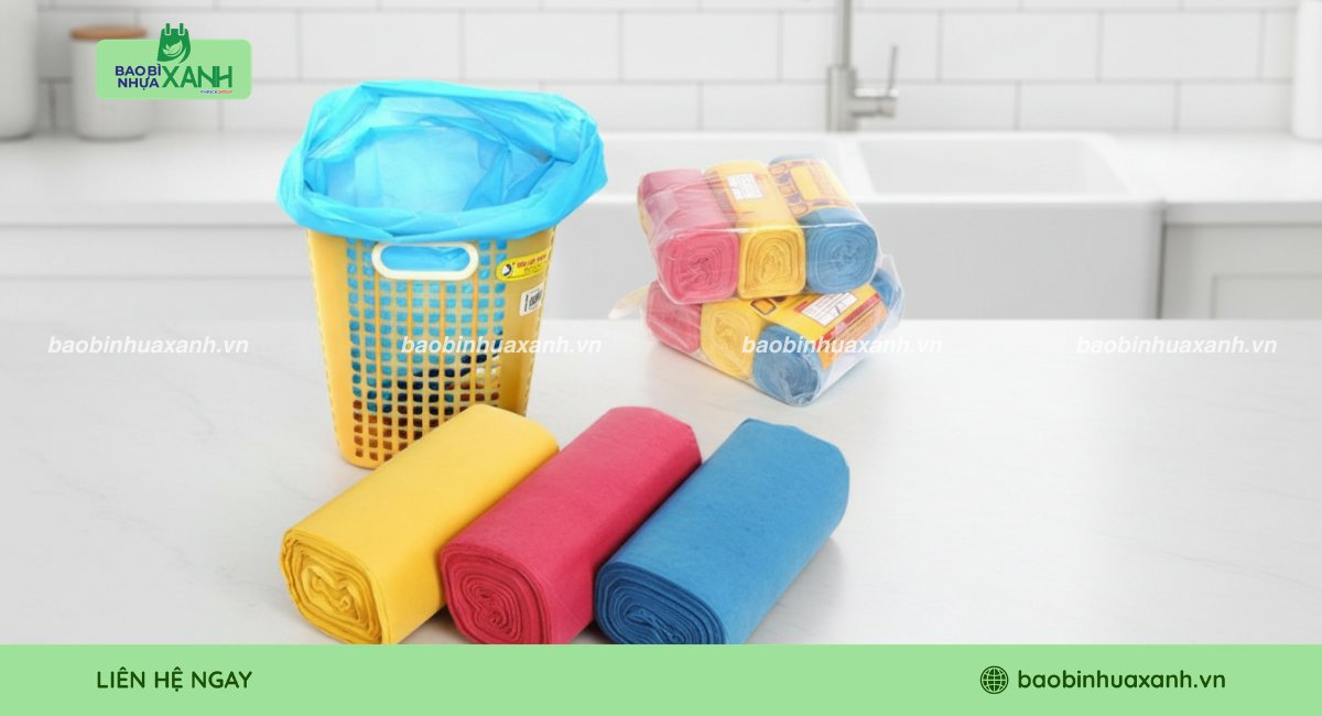 Mẫu túi rác cuộn đa năng