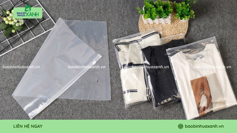 Mẫu túi zipper tái chế khóa kéo
