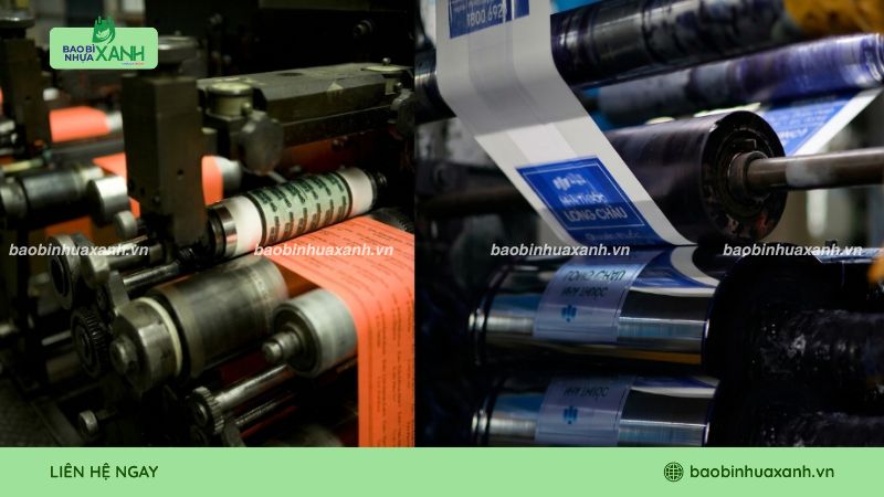 So sánh hai kỹ thuật in ống đồng với in flexo