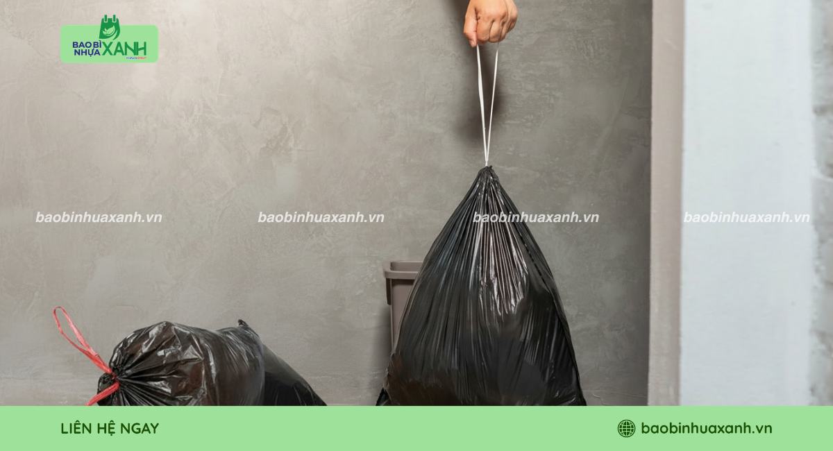 Túi đựng rác dây rút tiện lợi