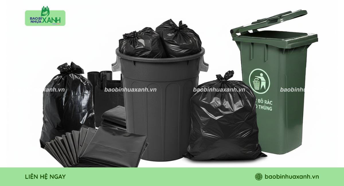 Túi đựng rác giá rẻ đa dạng kích thước