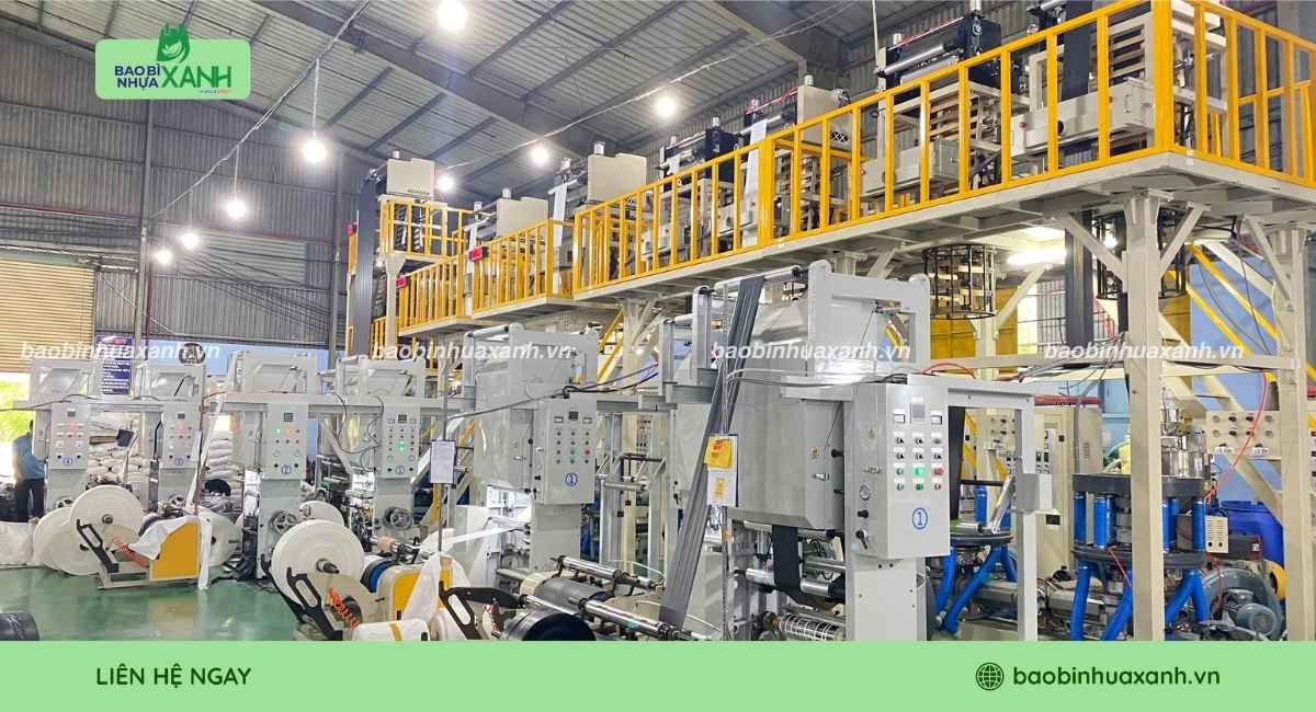 Bao Bì Nhựa Xanh sản xuất túi đựng rác thải y tế có phân loại màu sắt theo yêu cầu