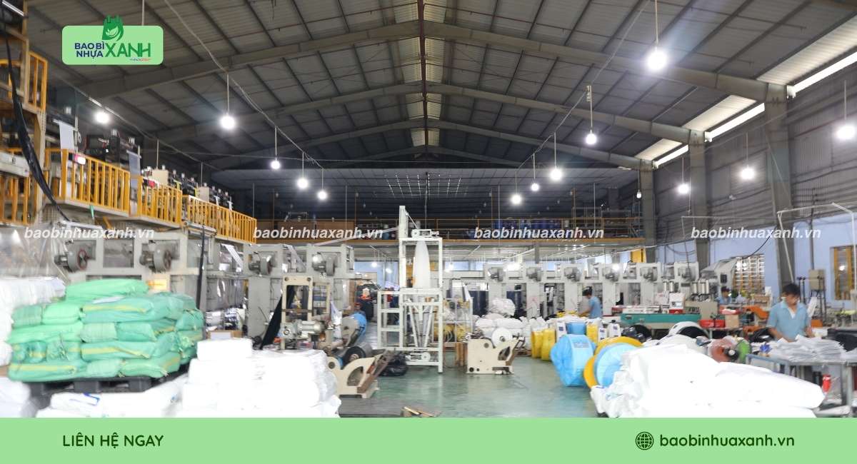 Bao Bì Nhựa Xanh chuyên cung cấp túi HD miệng bằng với giá ưu đãi