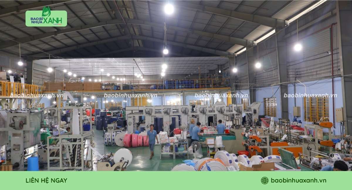 Bao Bì Nhựa Xanh xưởng chuyên cung cấp túi niêm phong PE với giá ưu đãi