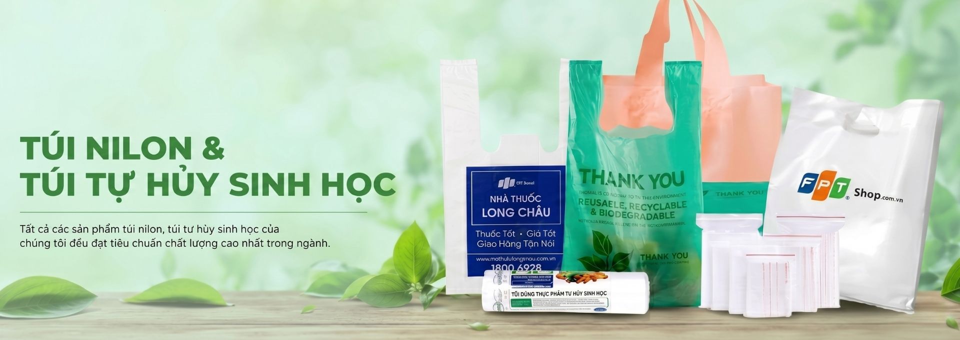 Bao Bì Nhựa Xanh xưởng chuyên sản xuất bao bì hàng đầu TP. HCM