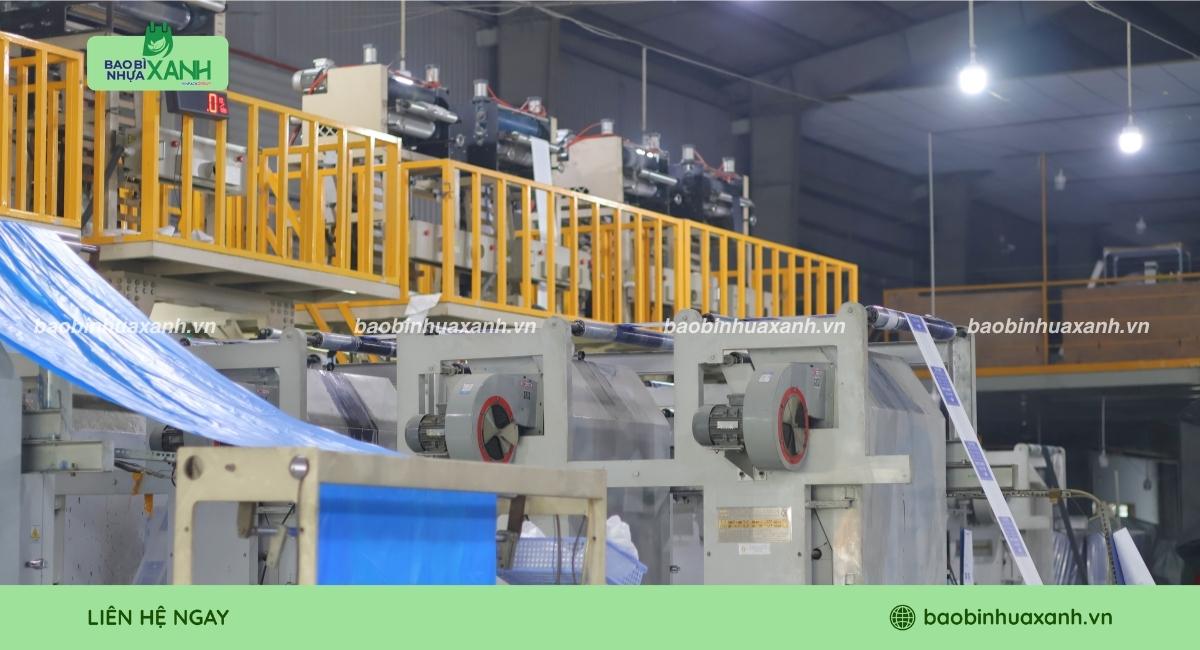 Bao Bì Nhựa Xanh xưởng chuyên sản xuất túi xốp PE